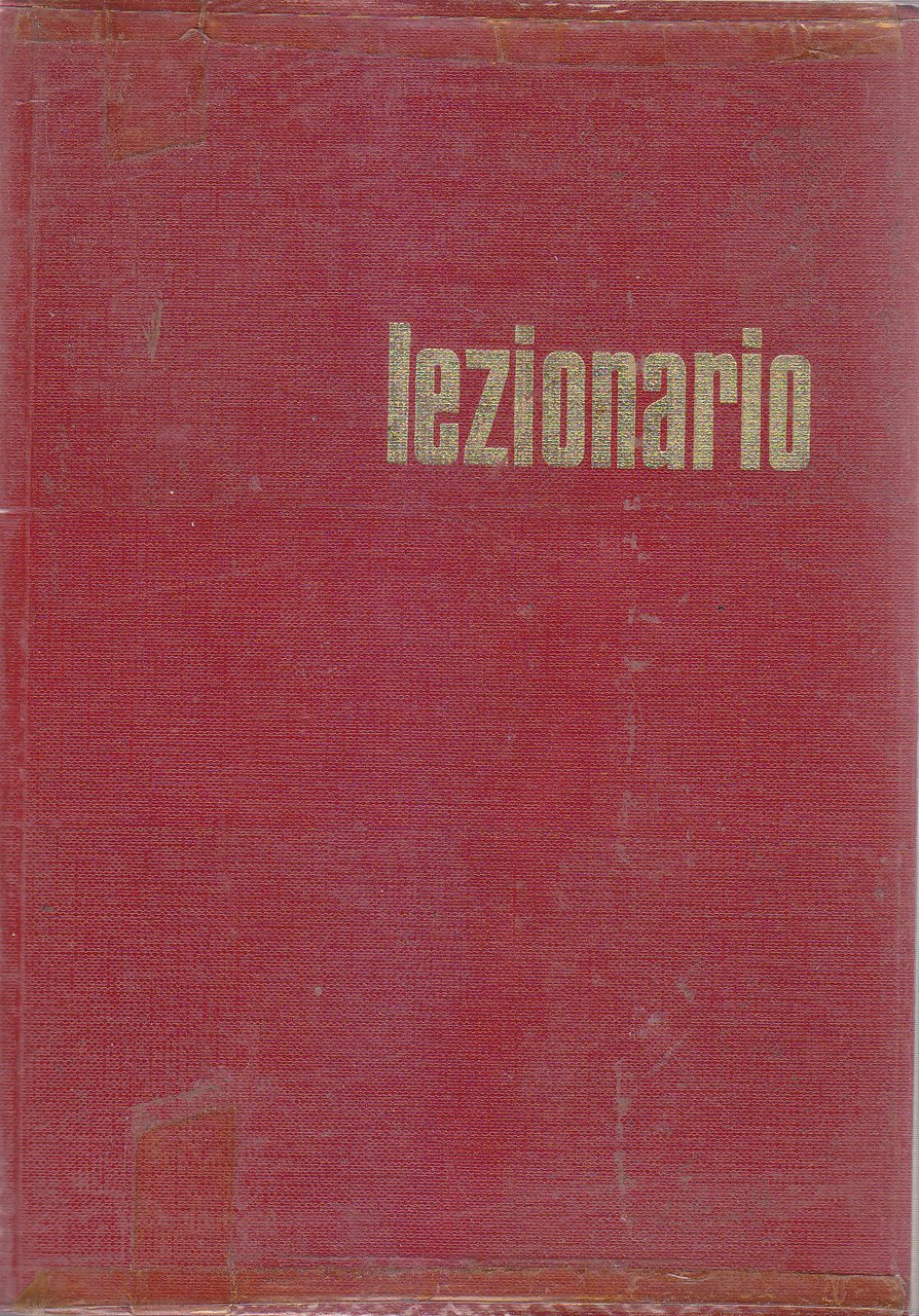LEZIONARIO FESTIVO E FERIALE ANNO C III dalla IX alla …