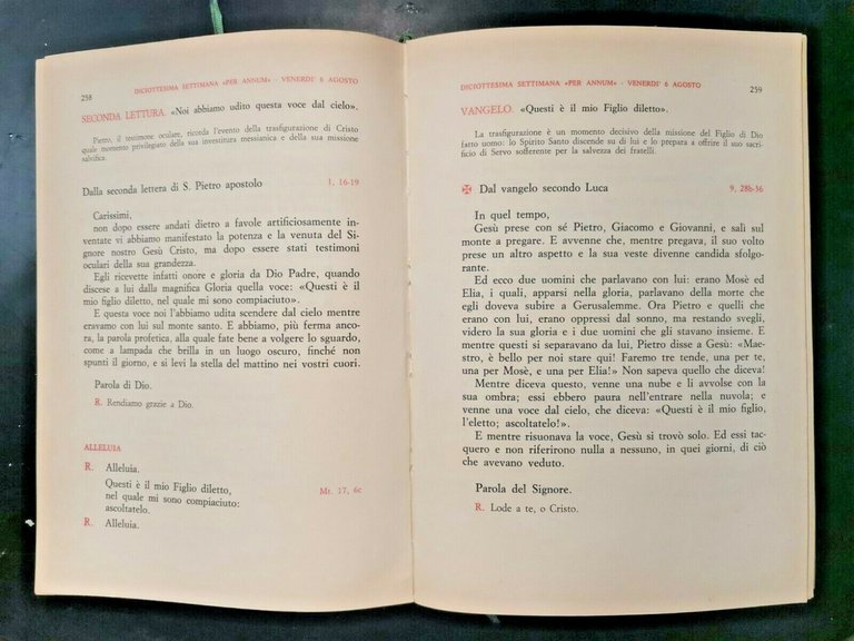 LEZIONARIO FESTIVO E FERIALE ANNO C III dalla IX alla …