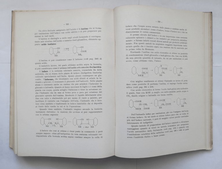 LEZIONI DI CHIMICA ORGANICA di Guido Bargellini 1943 Studium Libro …