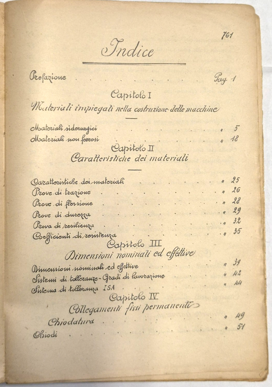 LEZIONI DI COSTRUZIONE DI MACCHINE di Giuseppe Pollone 1946 Libro … | Immagine Gallery 4
