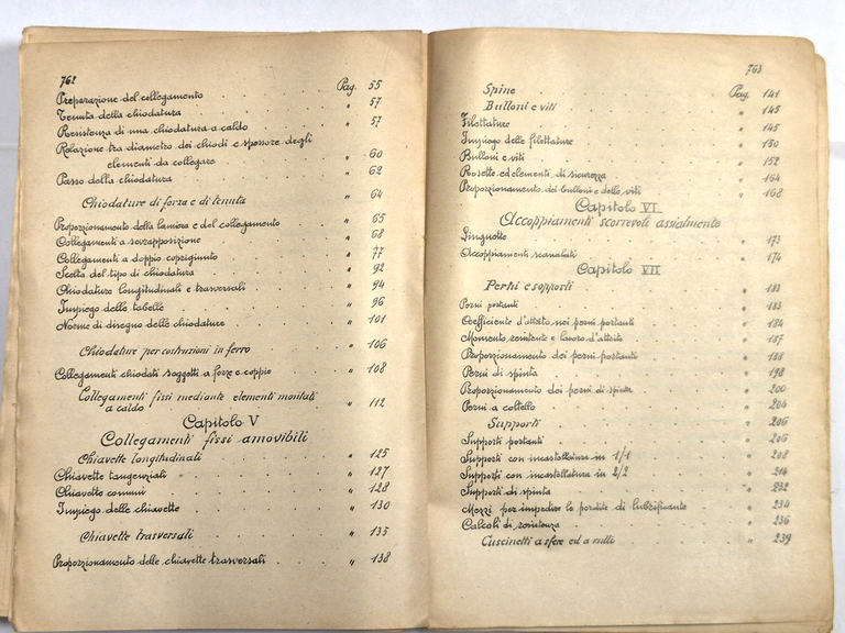 LEZIONI DI COSTRUZIONE DI MACCHINE di Giuseppe Pollone 1946 Libro … | Immagine Gallery 5