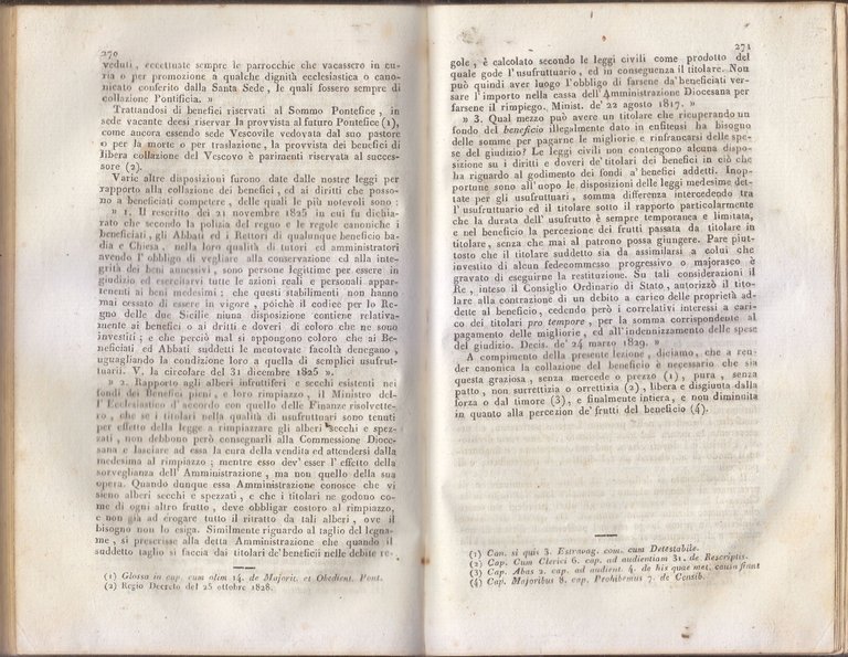 LEZIONI DI DIRITTO CANONICO PUBBLICO E PRIVATO Salzano 4 tomi …