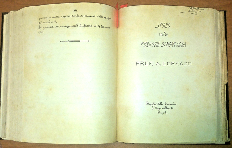 LEZIONI DI FERROVIE MATERIALE MOBILE Ferrara 1889 TRAMVIE tavole libri …