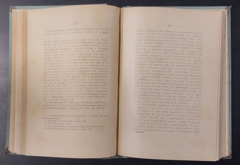 LEZIONI DI FILOSOFIA DEL DIRITTO parte generale Giannini 1907 Pironti …