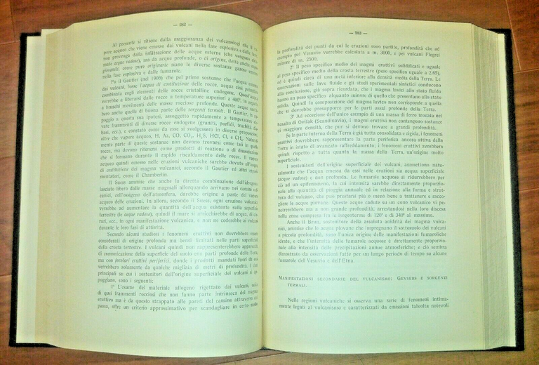 LEZIONI DI GEOLOGIA GENERALE ED APPLICATA ALL'INGEGNERIA Mariani 1923 libro