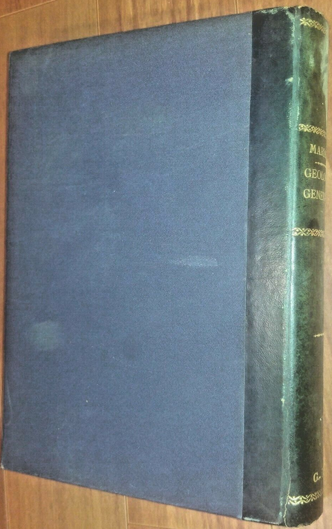 LEZIONI DI GEOLOGIA GENERALE ED APPLICATA ALL'INGEGNERIA Mariani 1923 libro