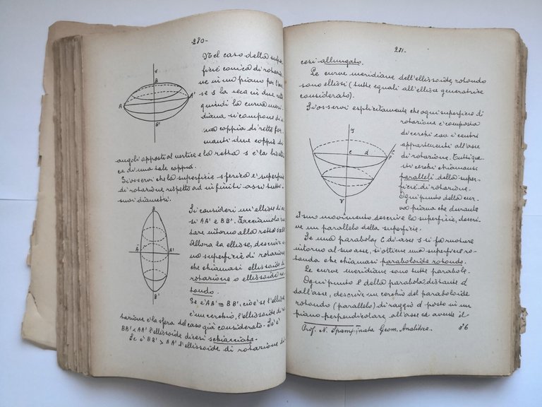 LEZIONI DI GEOMETRIA ANALITICA Nicolò Spampinato 1943 Circolo Matematico Libro