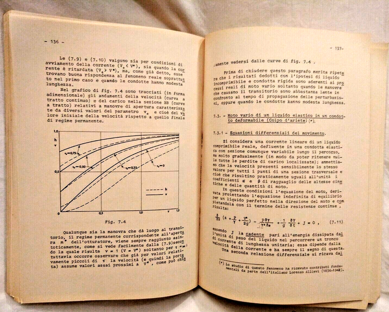 LEZIONI DI IDRAULICA 2 volumi di Duilio Citrini Giorgio Noseda …