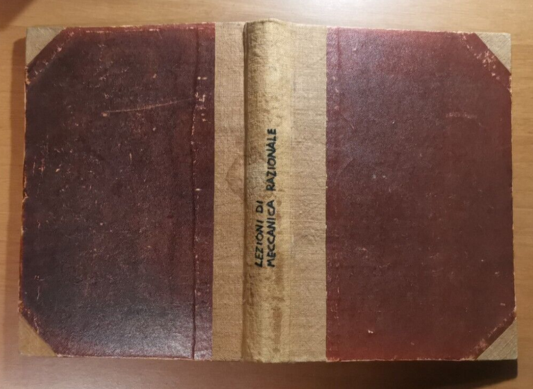 LEZIONI DI MECCANICA RAZIONALE Mario Pascal 1942 libro manuale statica …