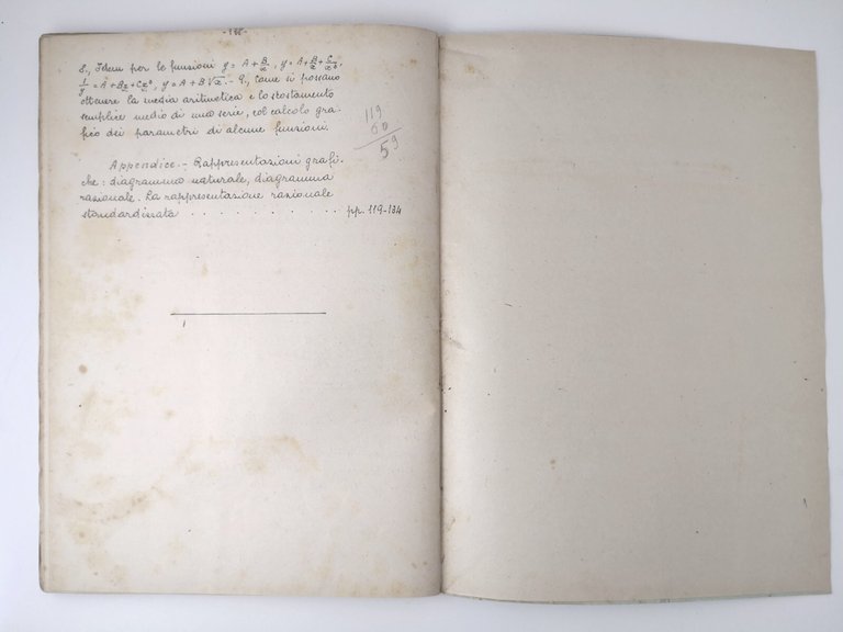 LEZIONI DI STATISTICA di Giovanni Lasorsa 1942 Ferri Libro Universitario