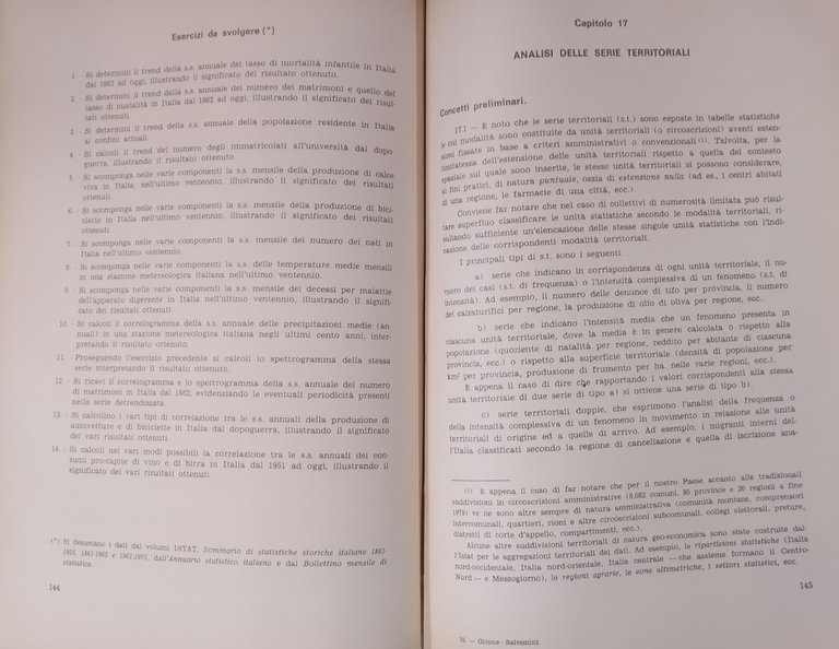 LEZIONI DI STATISTICA Volumi 1 e 2 Giovanni Girone Tommaso … | Immagine Gallery 3