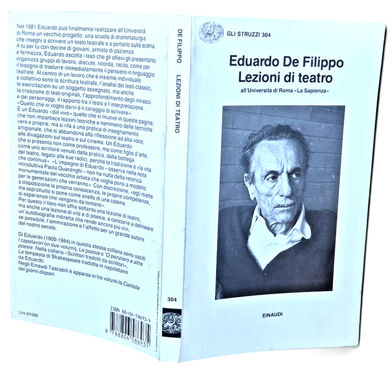 LEZIONI DI TEATRO di Eduardo De Filippo 1986 Einaudi Gli … | Immagine Gallery 2