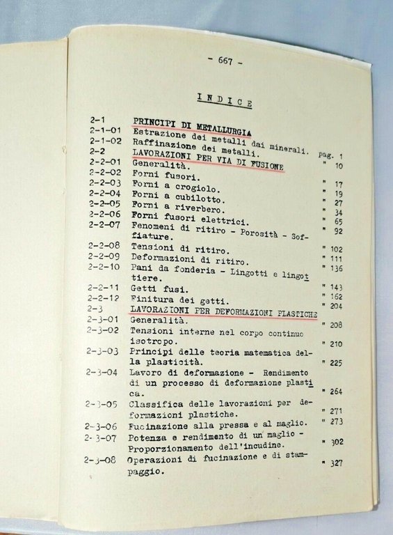 LEZIONI DI TECNOLOGIE DEI METALLI volumi 1 e 2 Francesco …