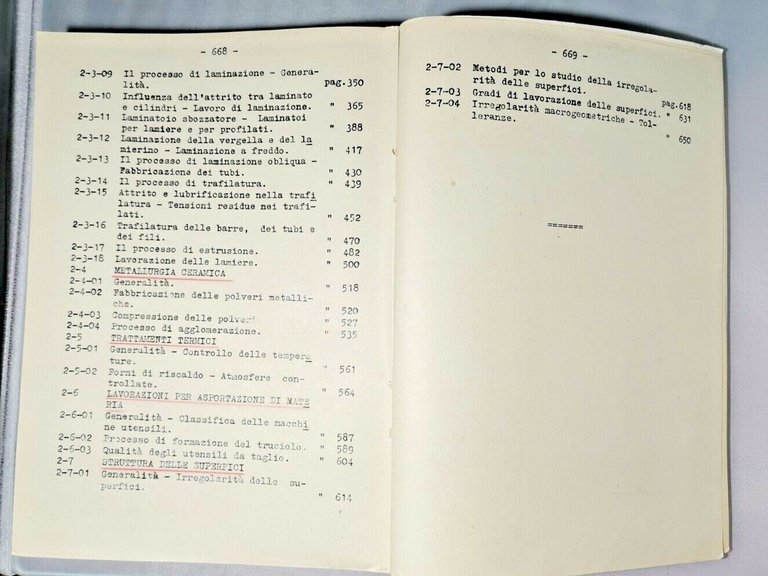 LEZIONI DI TECNOLOGIE DEI METALLI volumi 1 e 2 Francesco …