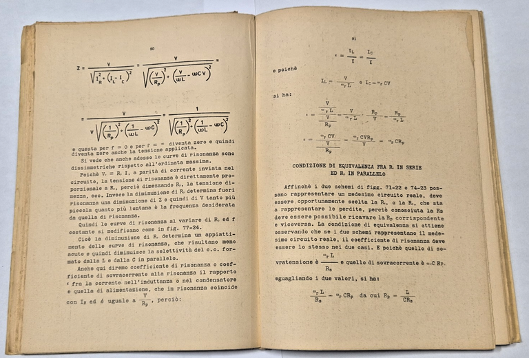 LEZIONI ELEMENTI DI RADIOTECNICA GENERALE Campolieto parte 1 1962 Cacucci … | Immagine Gallery 3