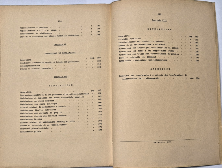 LEZIONI ELEMENTI DI RADIOTECNICA GENERALE Campolieto parte 1 1962 Cacucci … | Immagine Gallery 6