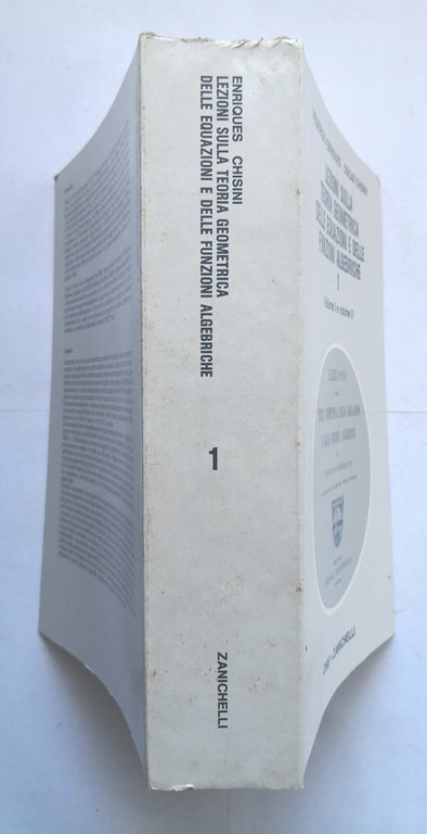 LEZIONI SULLA TEORIA GEOMETRICA EQUAZIONI E FUNZIONI ALGEBRICHE Enriques 2 …