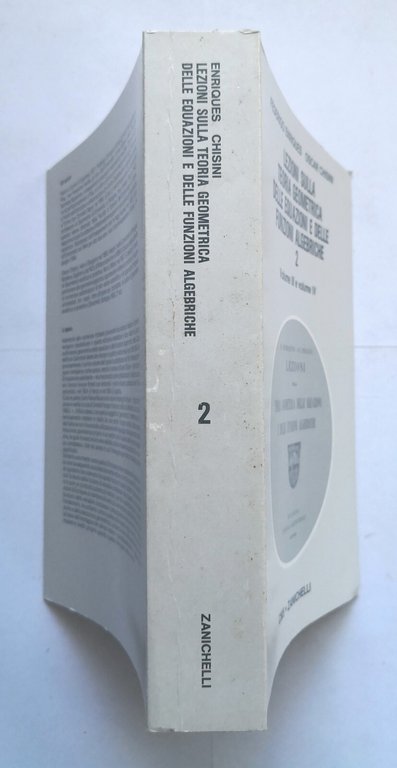 LEZIONI SULLA TEORIA GEOMETRICA EQUAZIONI E FUNZIONI ALGEBRICHE Enriques 2 …