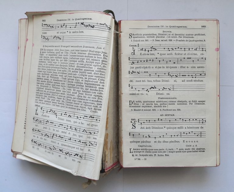 LIBER USUALIS MISSAE ET OFFICII PRO DOMINICIS ED FESTIS 1960 …