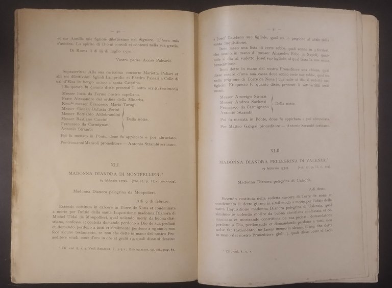 LIBERI PENSATORI BRUCIATI IN ROMA di Domenico Orano 1904 Unione …