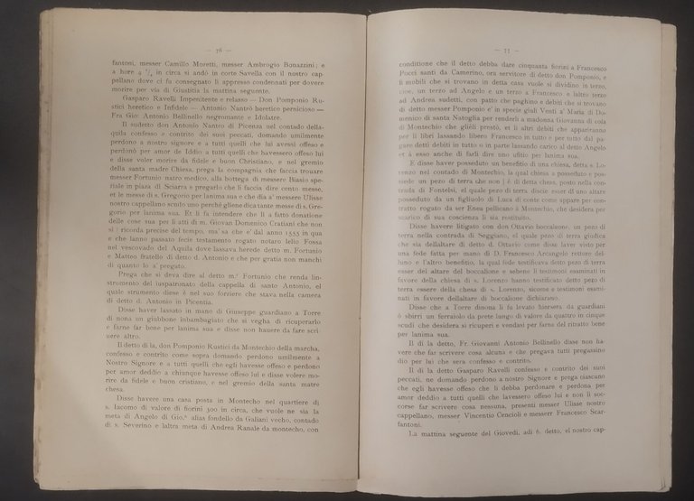 LIBERI PENSATORI BRUCIATI IN ROMA di Domenico Orano 1904 Unione …