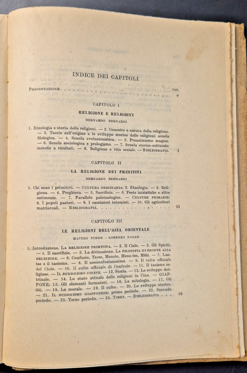 LE RELIGIONI DEL MONDO a cura di Nicola Turchi 1946 …
