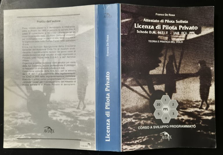 LICENZA DI PILOTA PRIVATO PPL de Rosa 1995 Aviax Schede … | Immagine Gallery 2