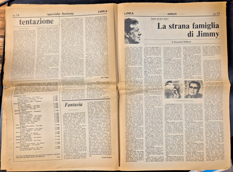 LINEA anno 1 numero 2 marzo 1979 direttore Pino Rauti …