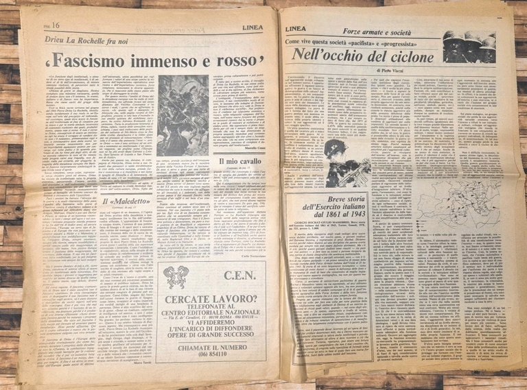 LINEA anno 1 numero 6 maggio 1979 direttore Pino Rauti …