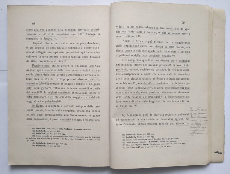 LINEAMENTI DI STORIA SOCIALE ROMANA Francesco De Robertis 1945 IDEA …