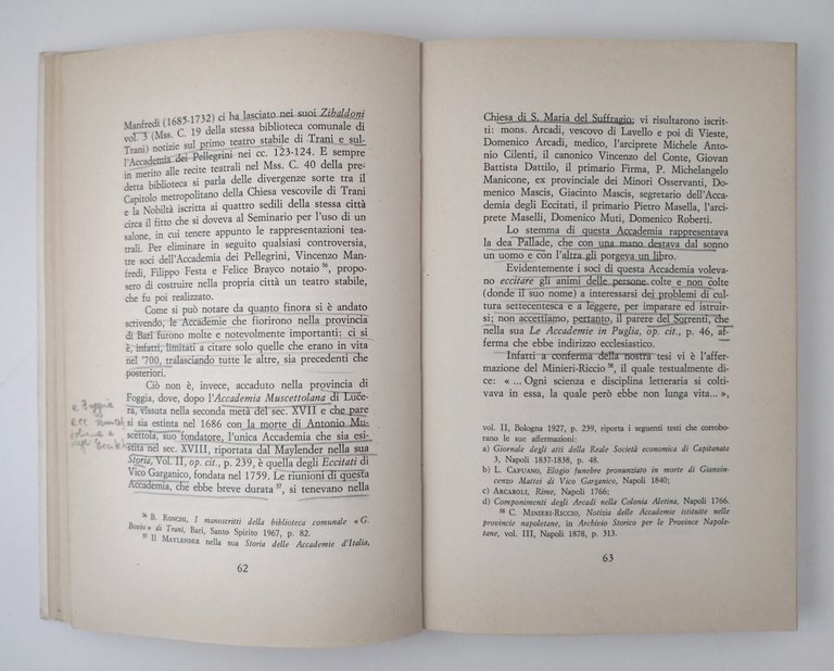 LINGUA E CULTURA NEL SETTECENTO MERIDIONALE di Pantaleo Minervini 1974 …