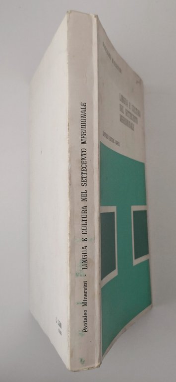 LINGUA E CULTURA NEL SETTECENTO MERIDIONALE di Pantaleo Minervini 1974 …
