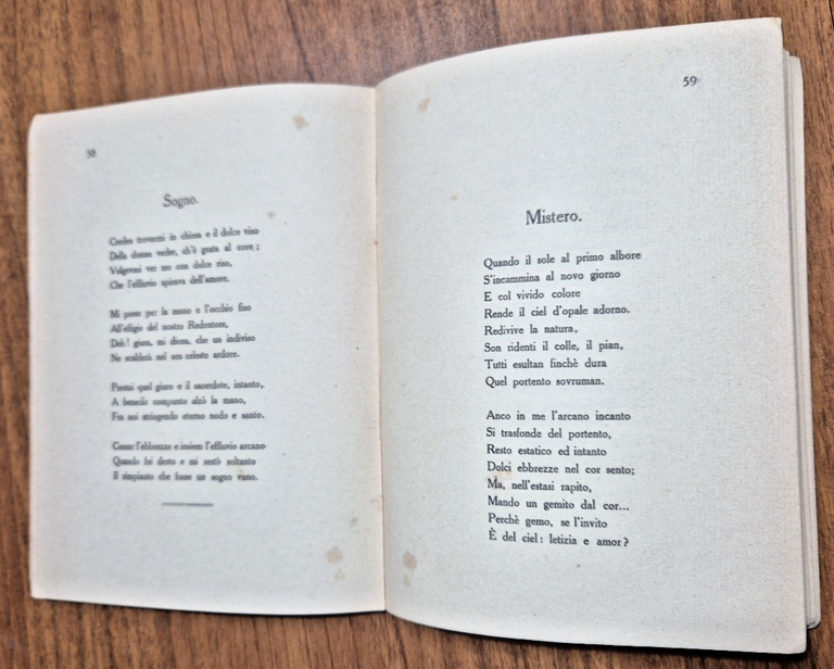LIRICHE di Antonio Caizzi 1929 Casini editore Libro poesia
