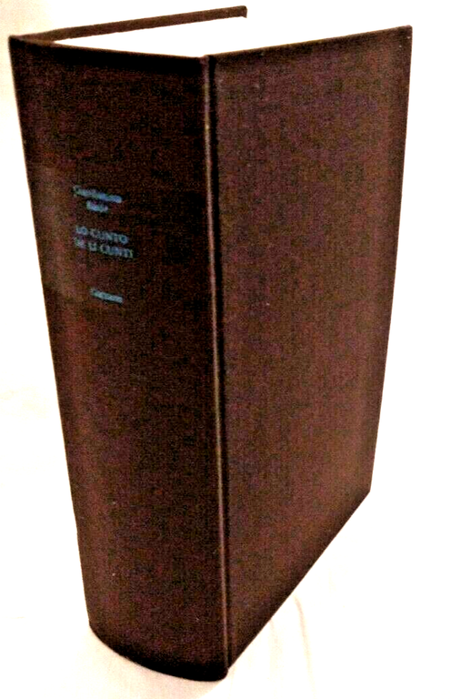 LO CUNTO DE LI CUNTI di Giambattista Basile 1987 Garzanti …