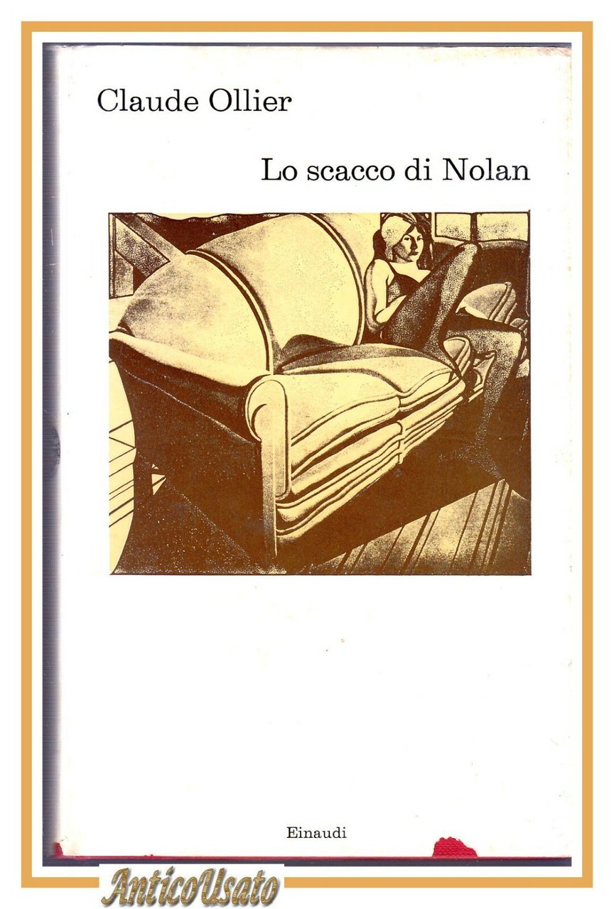 LO SCACCO DI NOLAN di Claude Ollier 1973 Einaudi I …