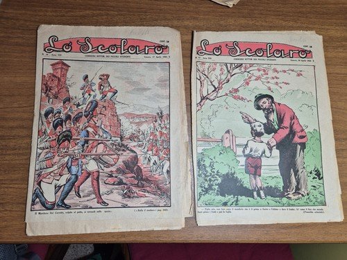 LO SCOLARO Corriere Settimanale Dei Piccoli Studenti 18 numeri 1932 …