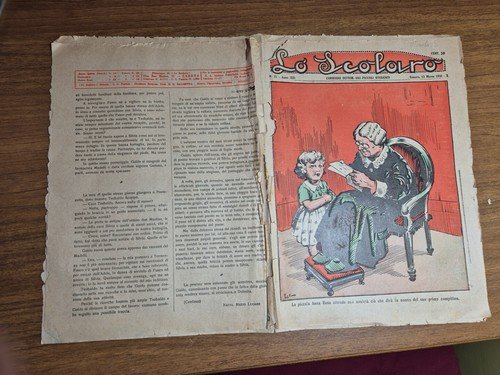 LO SCOLARO Corriere Settimanale Dei Piccoli Studenti 18 numeri 1932 …