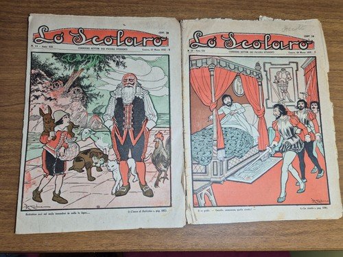 LO SCOLARO Corriere Settimanale Dei Piccoli Studenti 18 numeri 1932 …