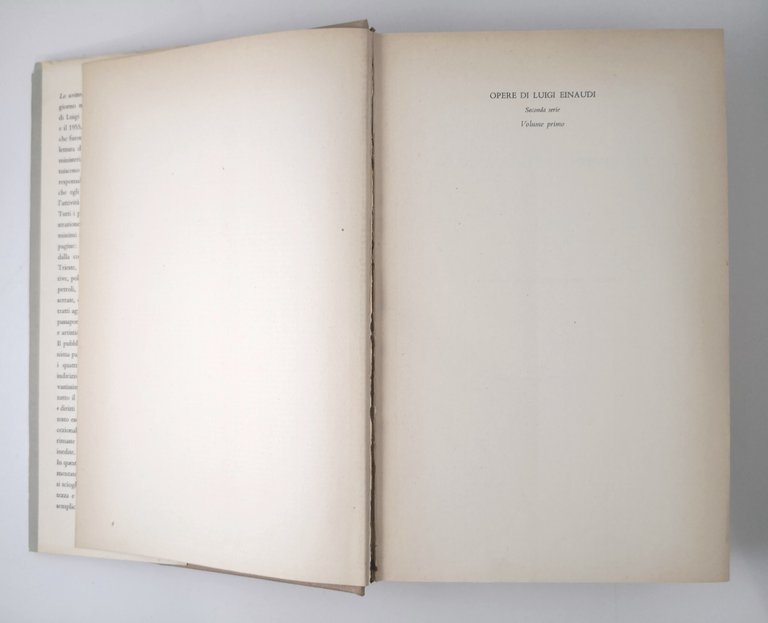 LO SCRITTOIO DEL PRESIDENTE 1948 1955 di Luigi Einaudi 1956 …