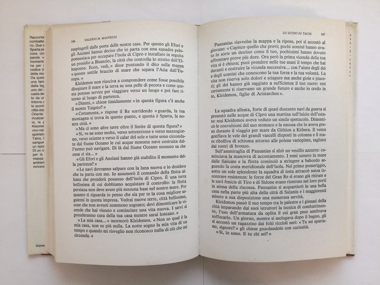 LO SCUDO DI TALOS di Valerio Manfredi 1988 Mondadori libro …