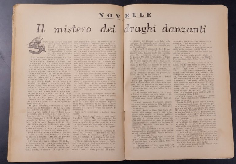 LO SPAVENTO di M Level 1938 Il Romanzo Mensile Rivista …
