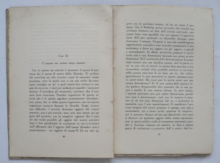 LO SPIRITO COME LIBERTÀ CREATRICE di Francesco Albergamo 1941 Nuova …