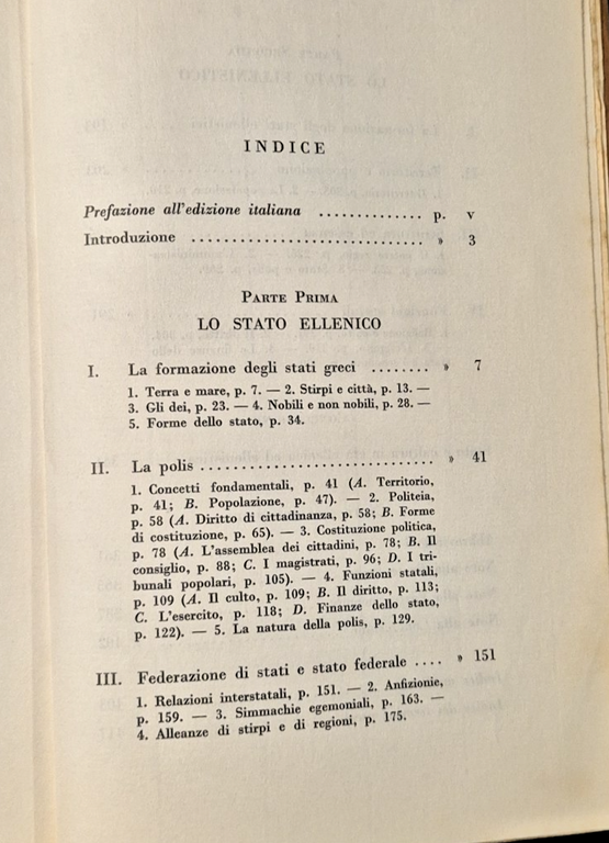 LO STATO DEI GRECI di Victor Ehrenberg 1967 1 EDIZIONE … | Immagine Gallery 5