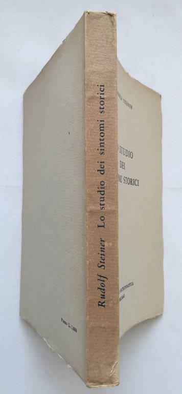 LO STUDIO DEI SINTOMI STORICI di Rudolf Steiner 1961 Editrice …
