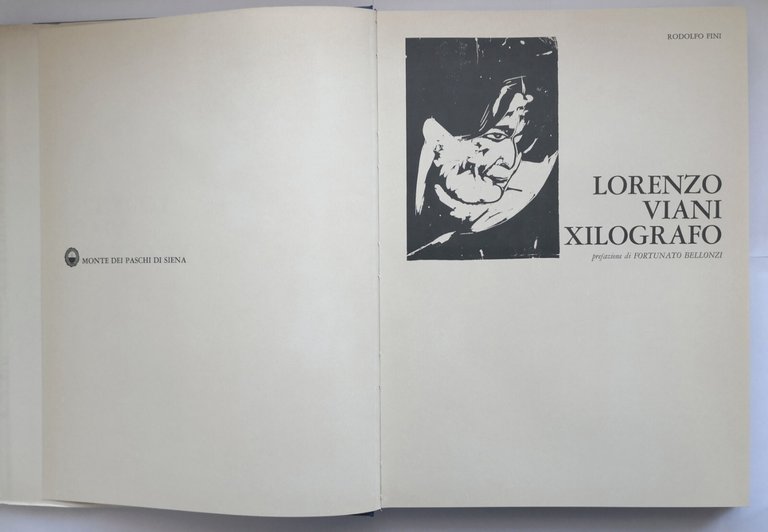LORENZO VIANI XILOGRAFO di Fortunato Bellonzi 1975 Monte dei Paschi …