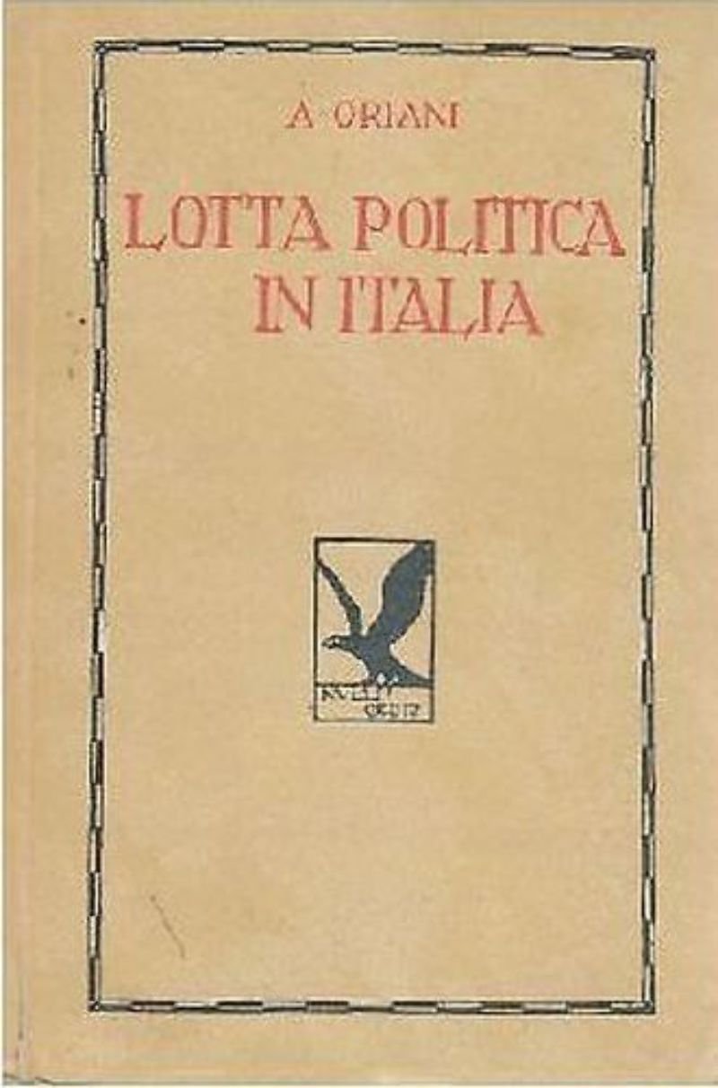 LOTTA POLITICA IN ITALIA 2 volumi origini della lotta attuale …