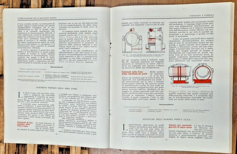 LUBRIFICAZIONE DELLE MACCHINE MARINE Vacuum Oil Company 1929 Piroscafi a … | Immagine Gallery 3