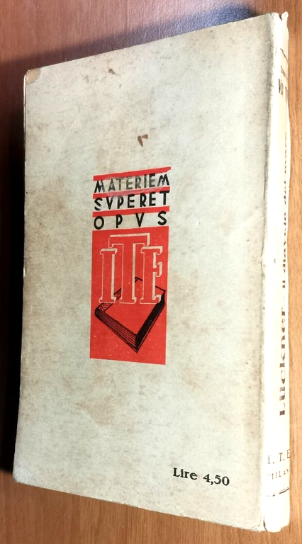 LUCKNER IL DIAVOLO DEL MARE di Von Torres 1935 Istituto …