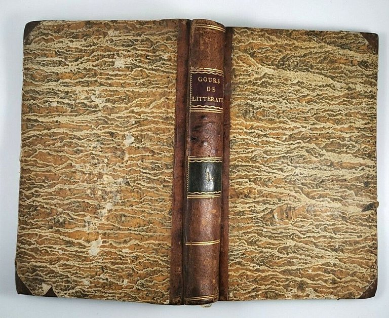 LYCEE OU COURS DE LITTERATURE ANCIENNE ET MODERNE tomo 1 …