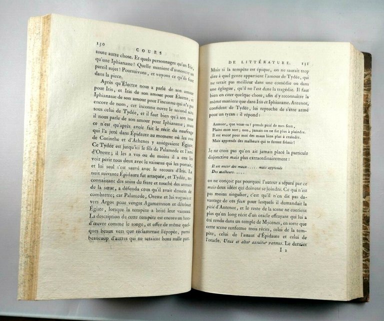 LYCEE OU COURS DE LITTERATURE ANCIENNE ET MODERNE tomo 10 …